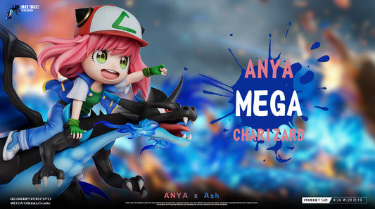 Biubiu - Anya cos Ash and Mega Charizard