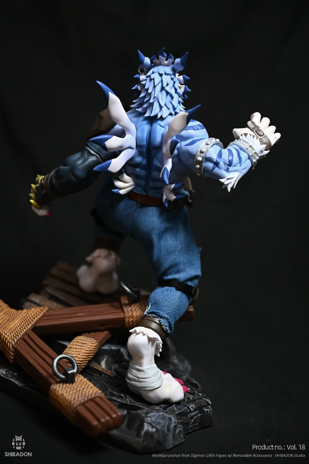Shibadon - Garurumon