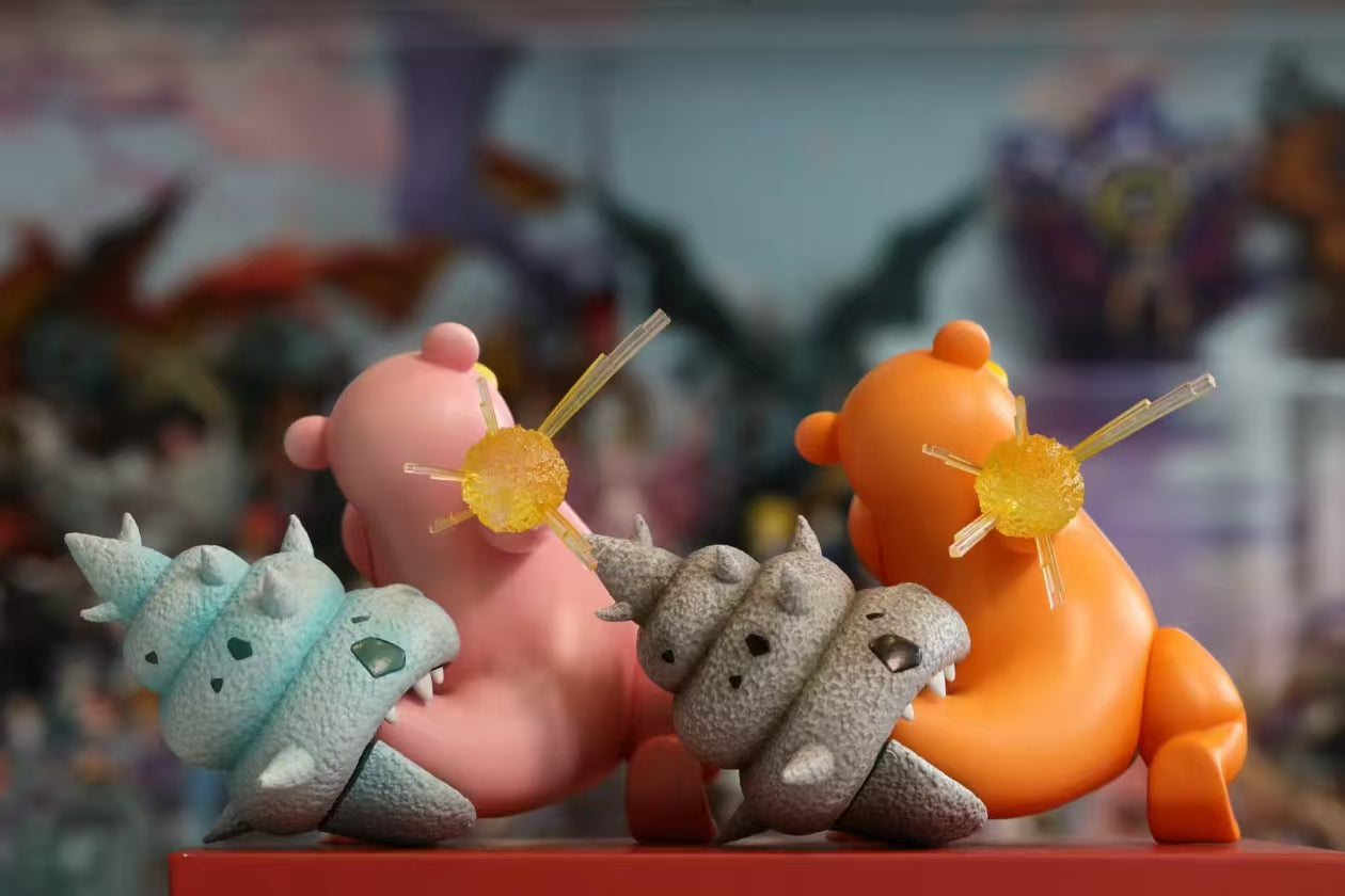 Yi Wu Yi Zhi Qian Bi - Slowpoke, Shellder and Slowbro