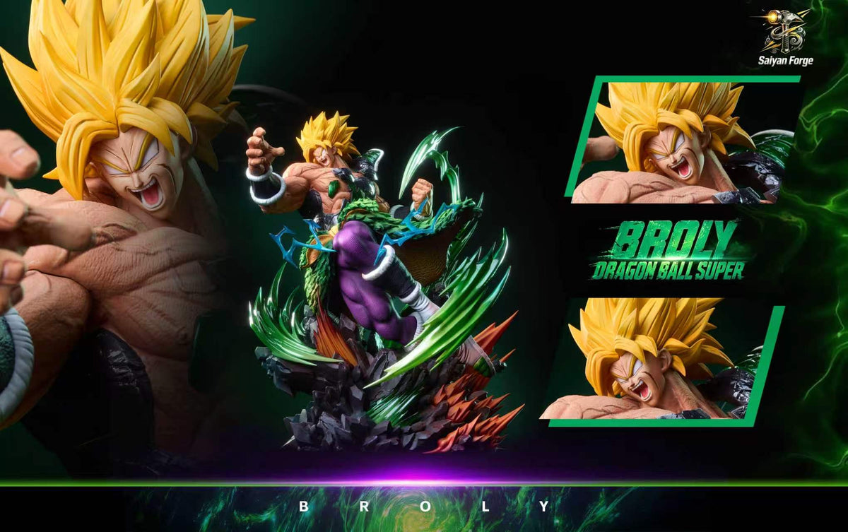 Saiyan Forge - UI Goku vs Broly