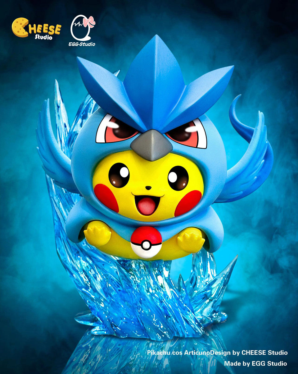 EGG Pikachu cos Moltres, Zapdos and Articuno1
