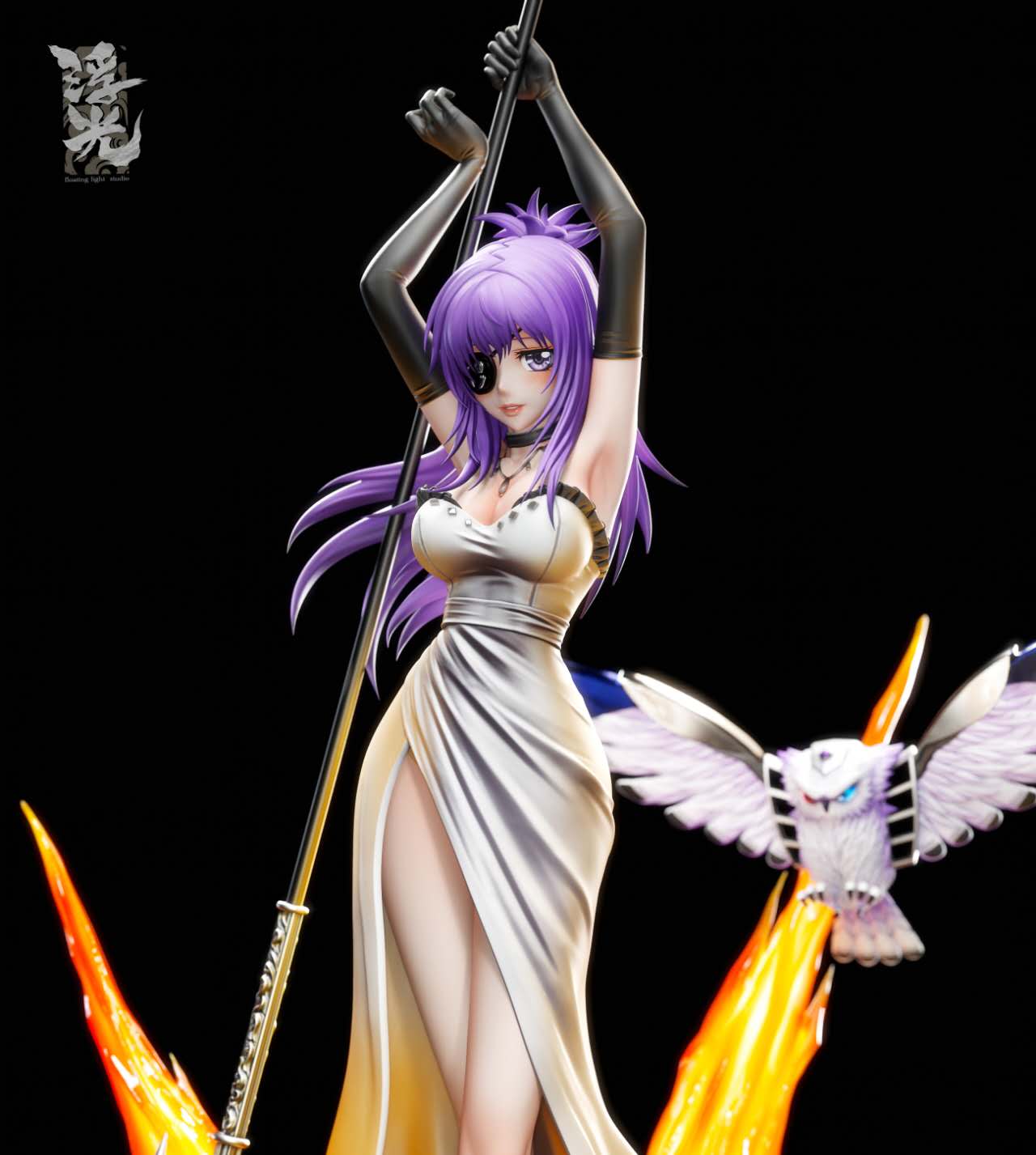 Floating Light - Chrome Dokuro