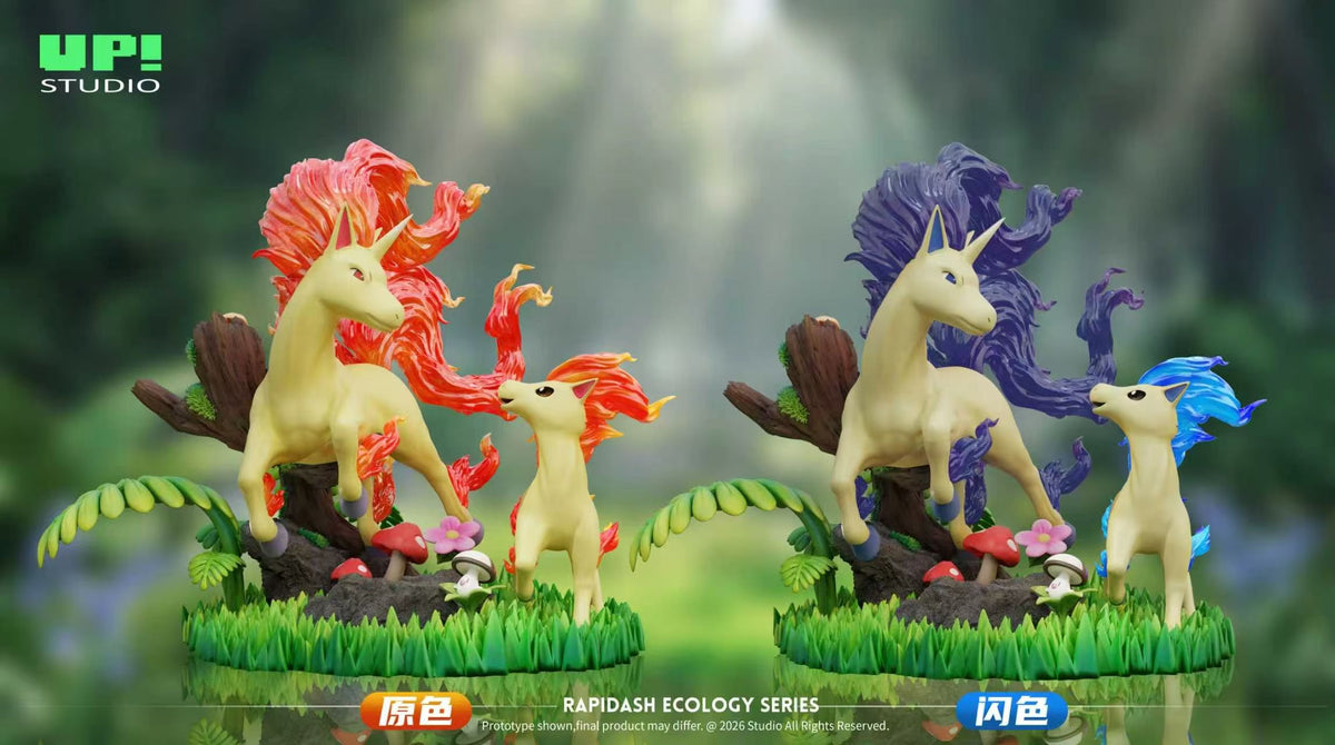 UP - Rapidash and Ponyta