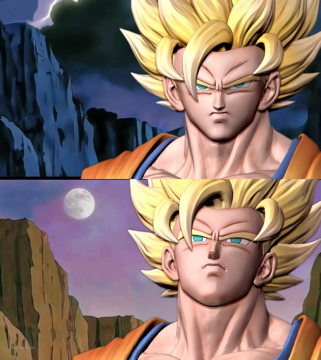 Buu - SSJ2 Goku