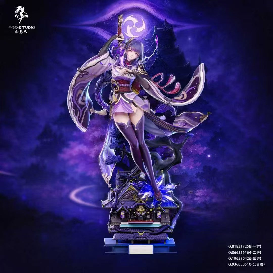 Hakimi - Raiden Shogun and Yae Miko - Genshin Impact