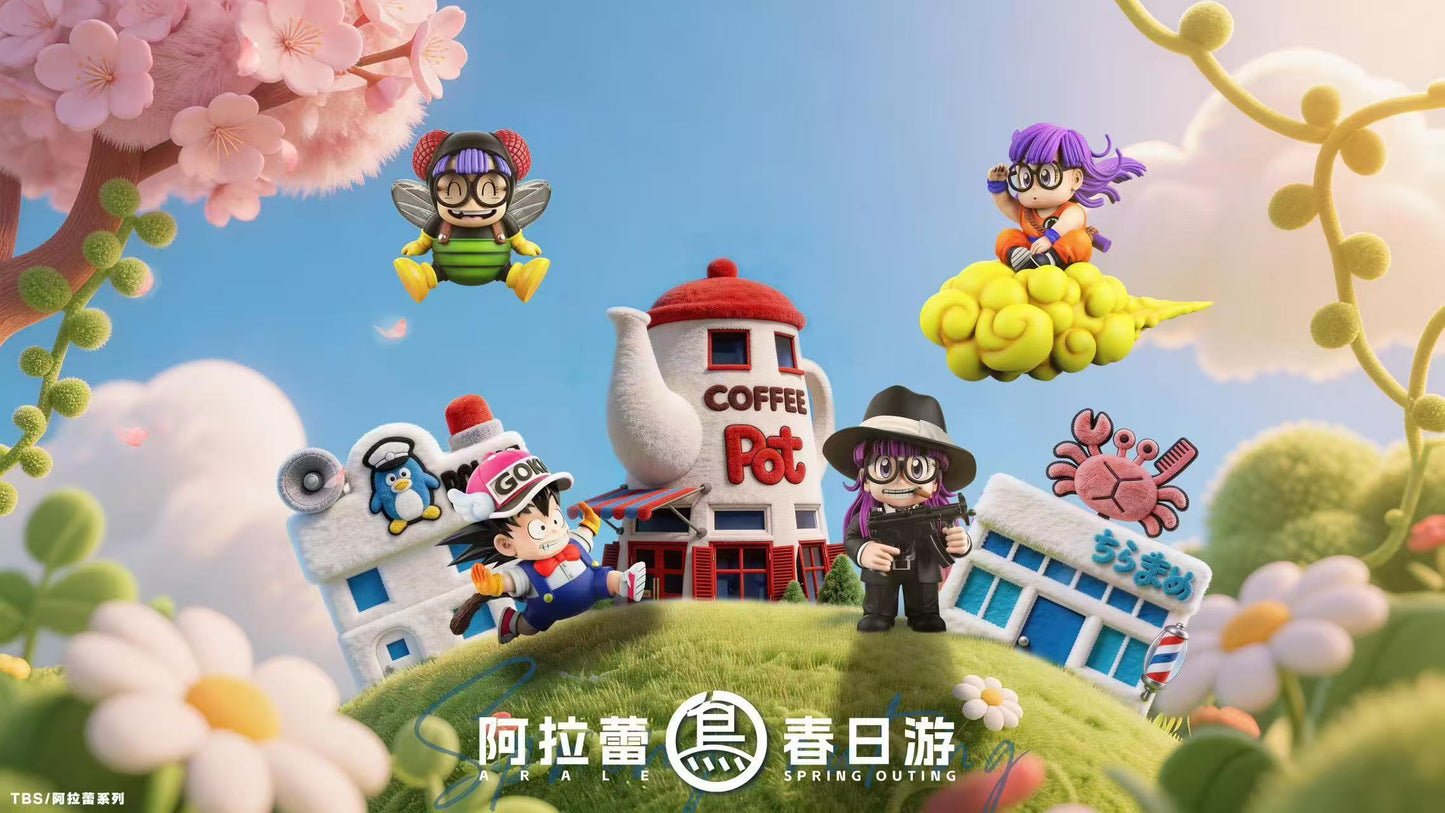 ToyBirds - Arale and Kid Goku