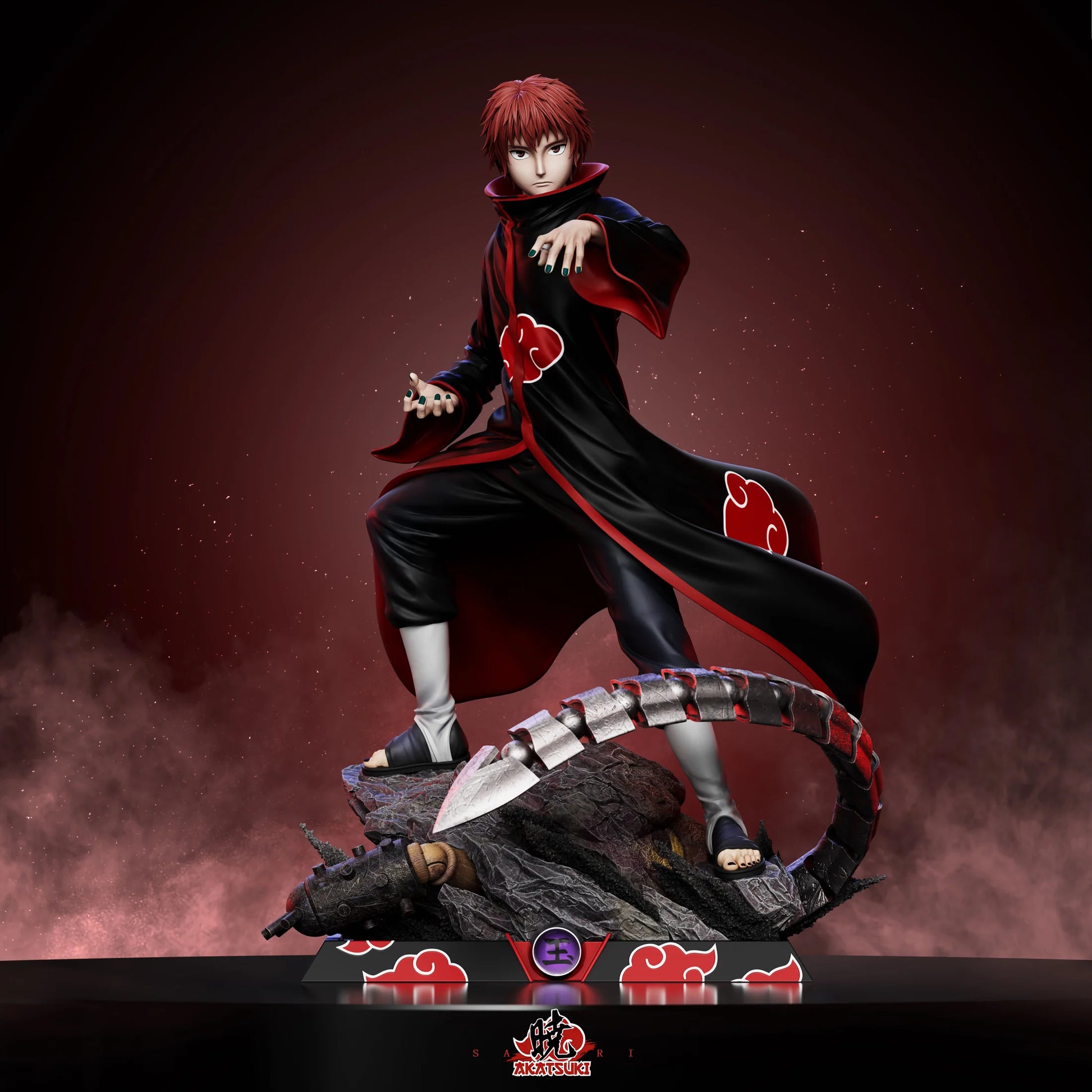 Figurine D'action Naruto Akatsuki Sasori En PVC, 24CM, Jouet De Collection Shippuden Figurine D'action Naruto Akatsuki Sasori En PVC, 24CM, Jouet De Collection Shippuden