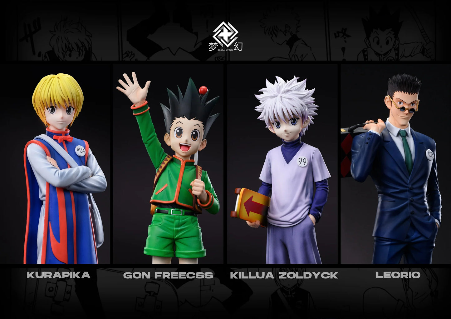 Dream - Gon, Killua, Kurapika and Leorio