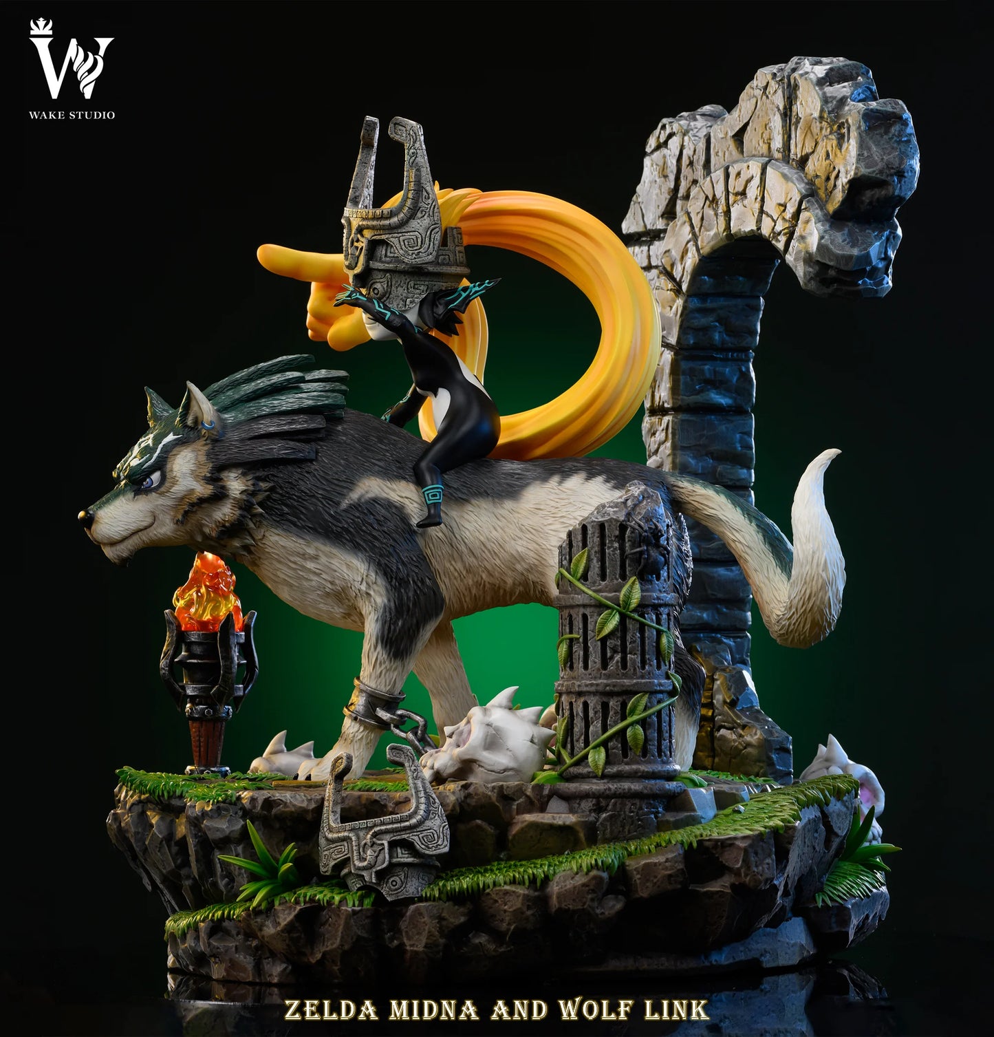 Wake - Wolf Link and Midna