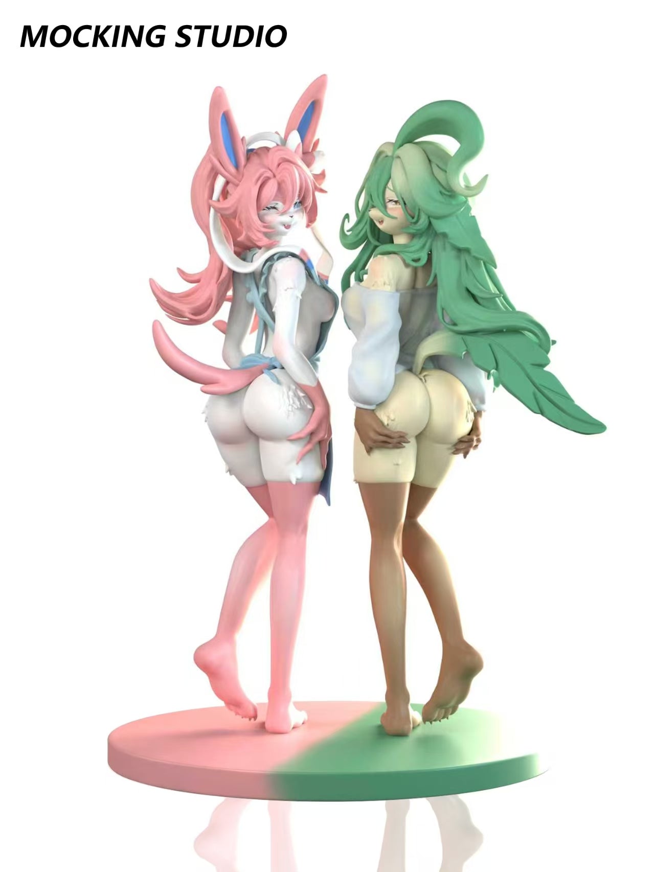 Mocking - Sylveon and Leafeon