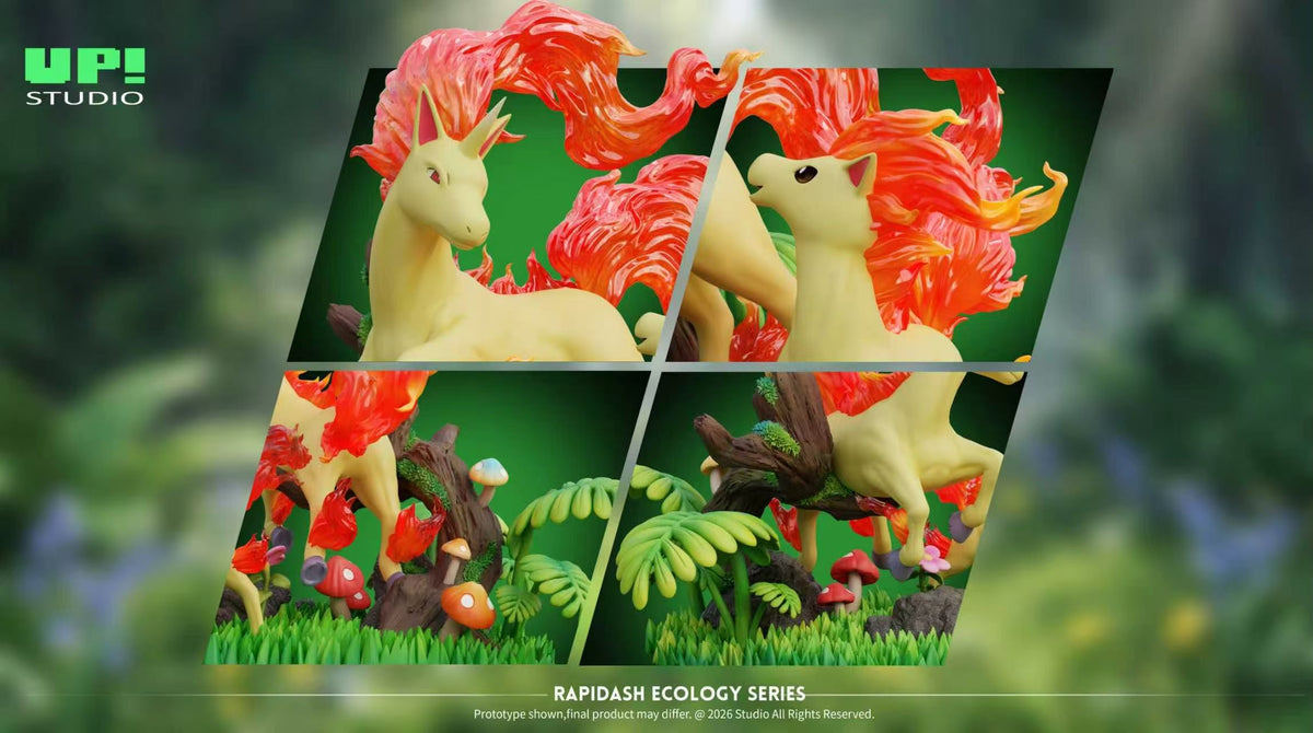 UP - Rapidash and Ponyta
