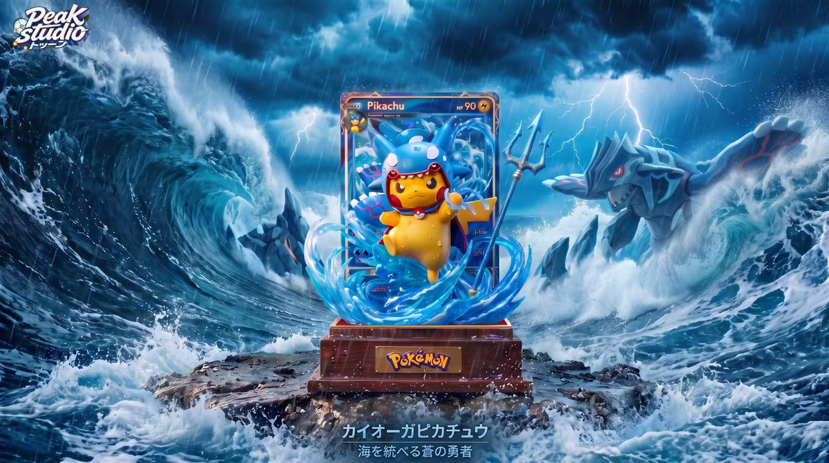 Peak - Pikachu cos Groudon and Kyogre