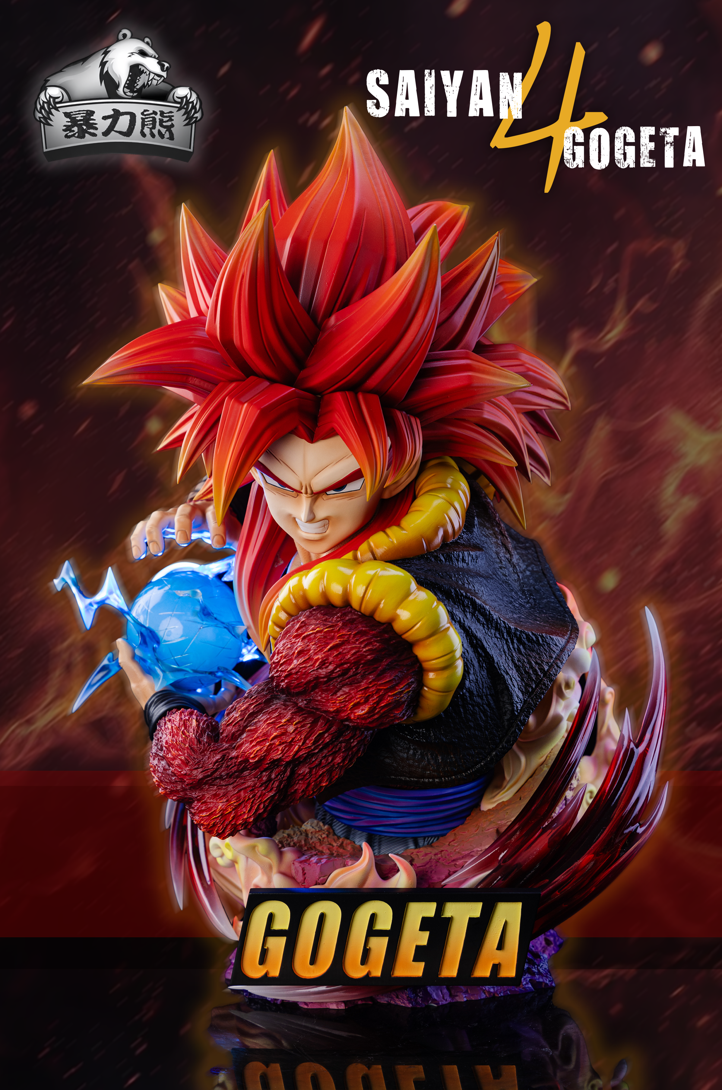 Violent Bear - SSJ4 Gogeta - Dragon Ball