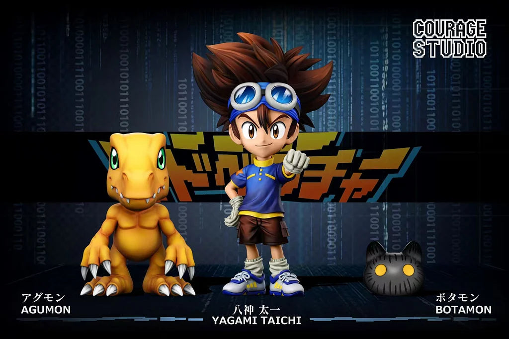 Courage - Taichi Yagami and Agumon - Digimon