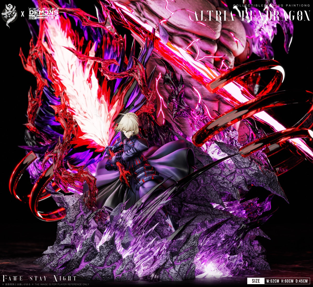 Lue Ying x Demons - Saber Alter