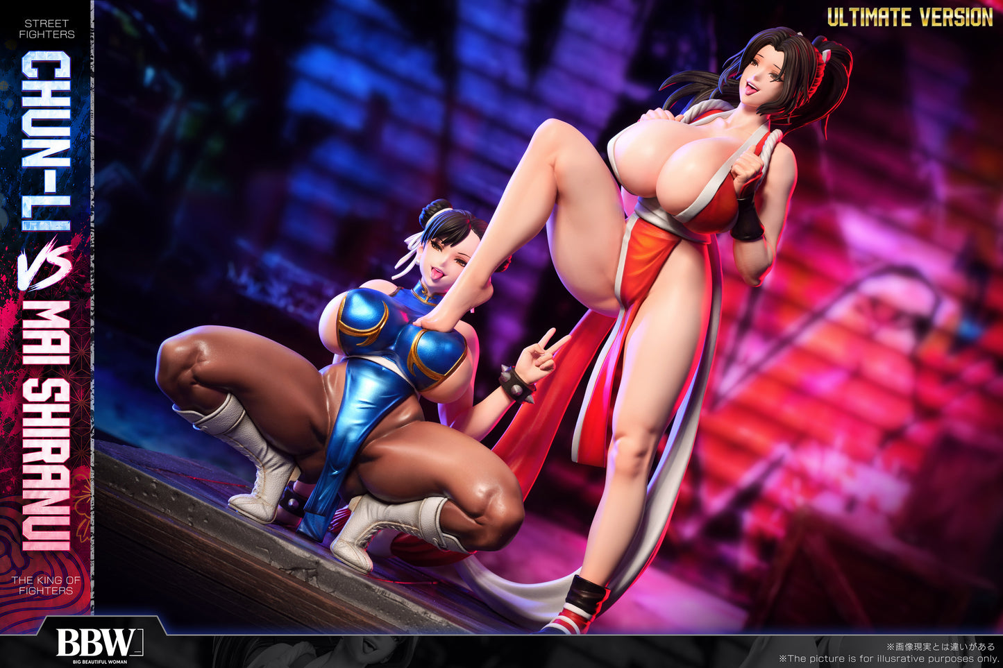 BBW - Mai Shiranui and Chun-Li