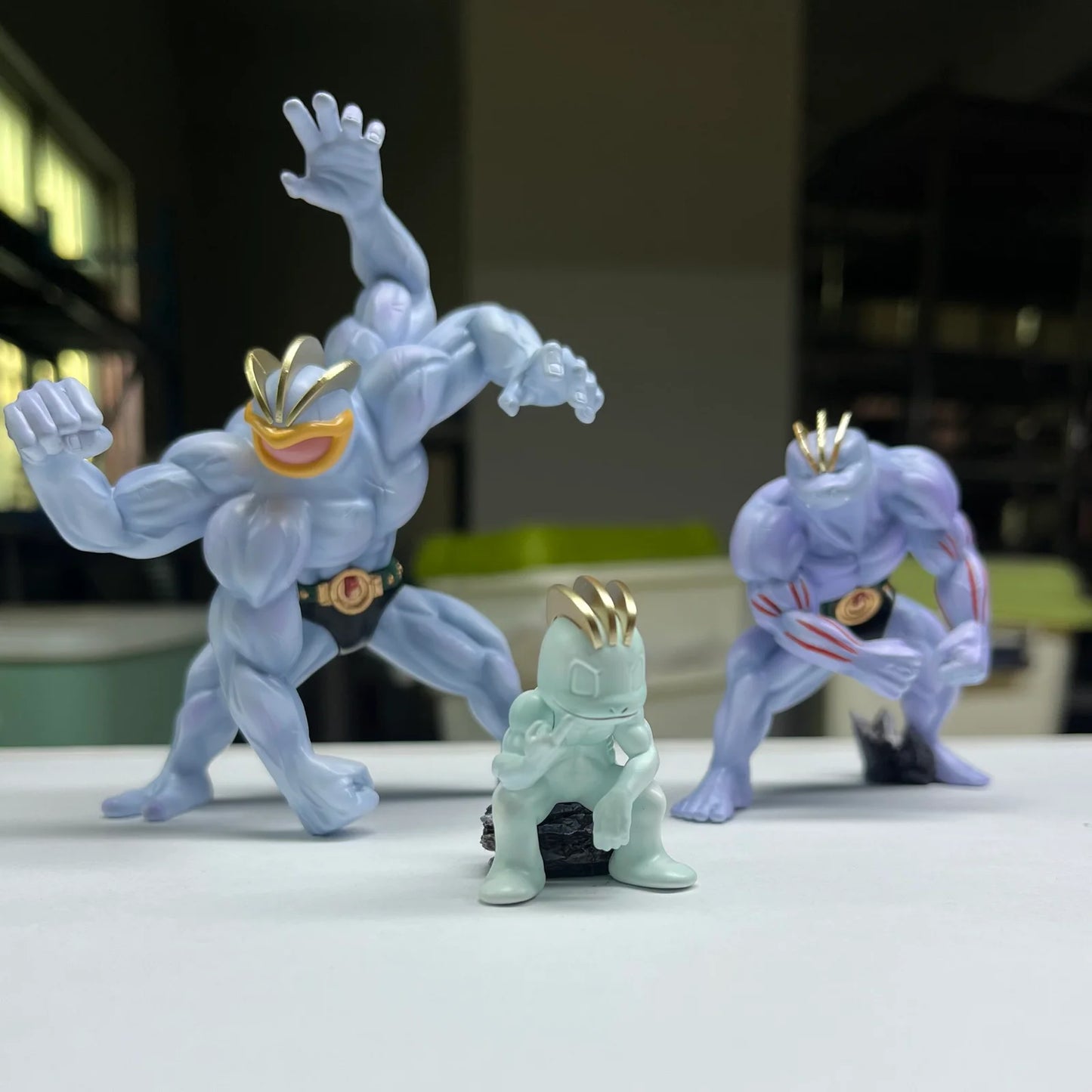 151 - Machamp, Machoke and Machop