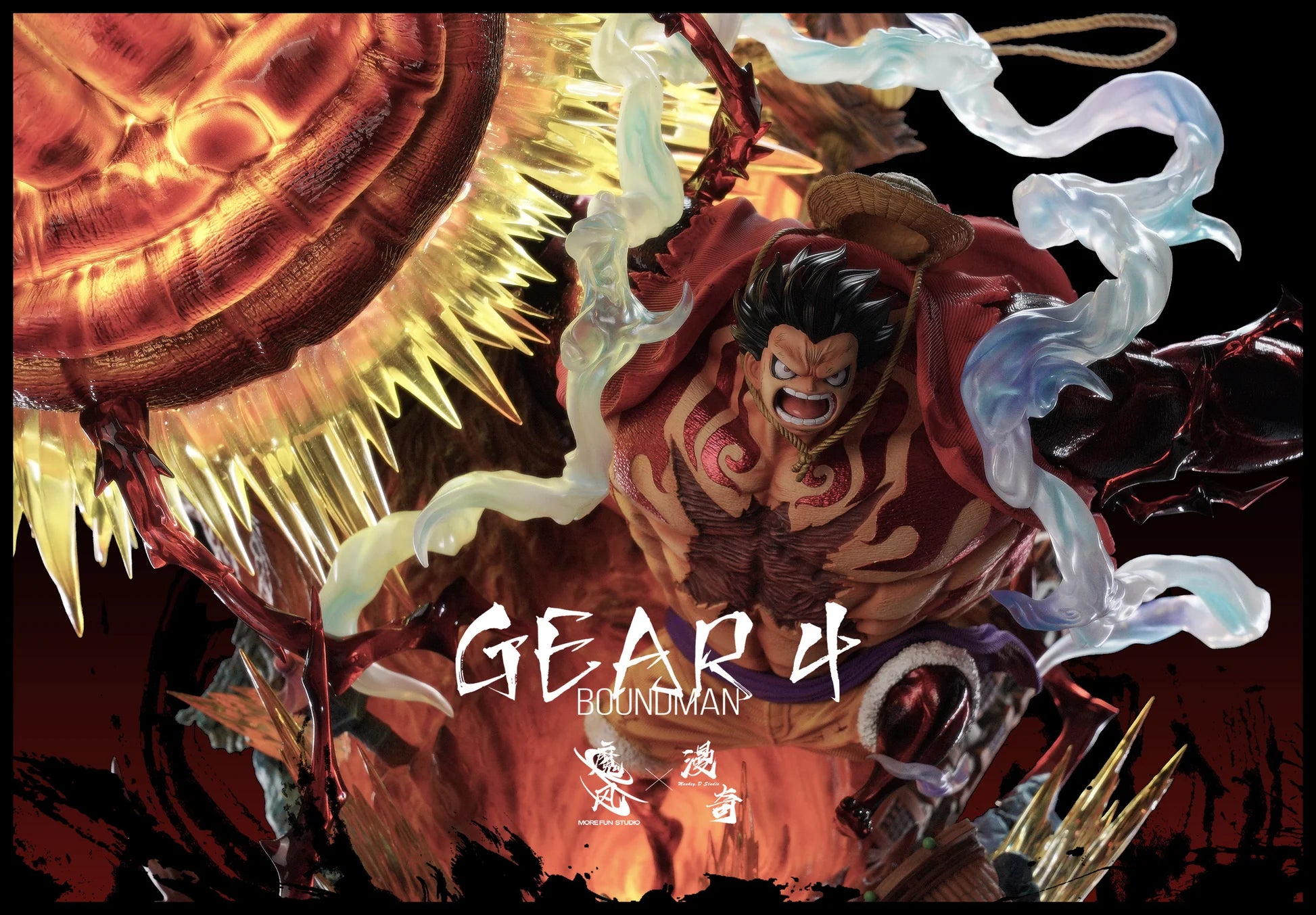 luffy gear 4 fan art MoreFun x Monkey D