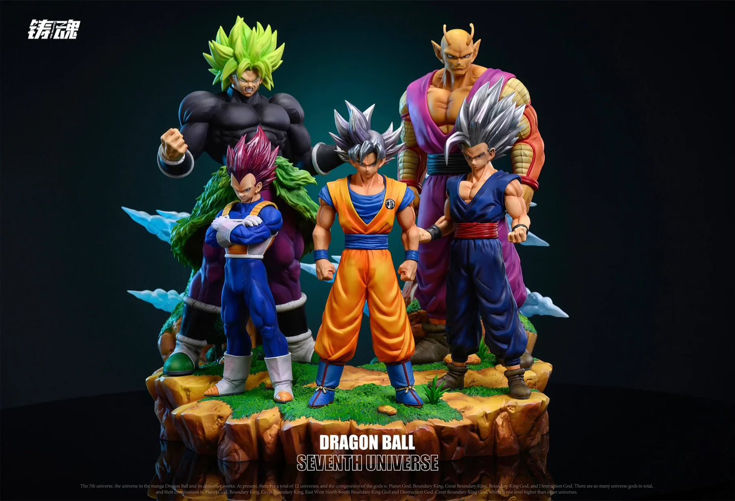 Sculpting Soul - Broly, Piccolo, Gohan, Vegeta and Goku