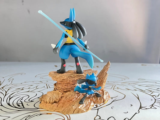 151 - Riolu and Lucario