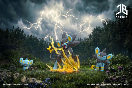 JB - Shinx, Luxio and Luxray