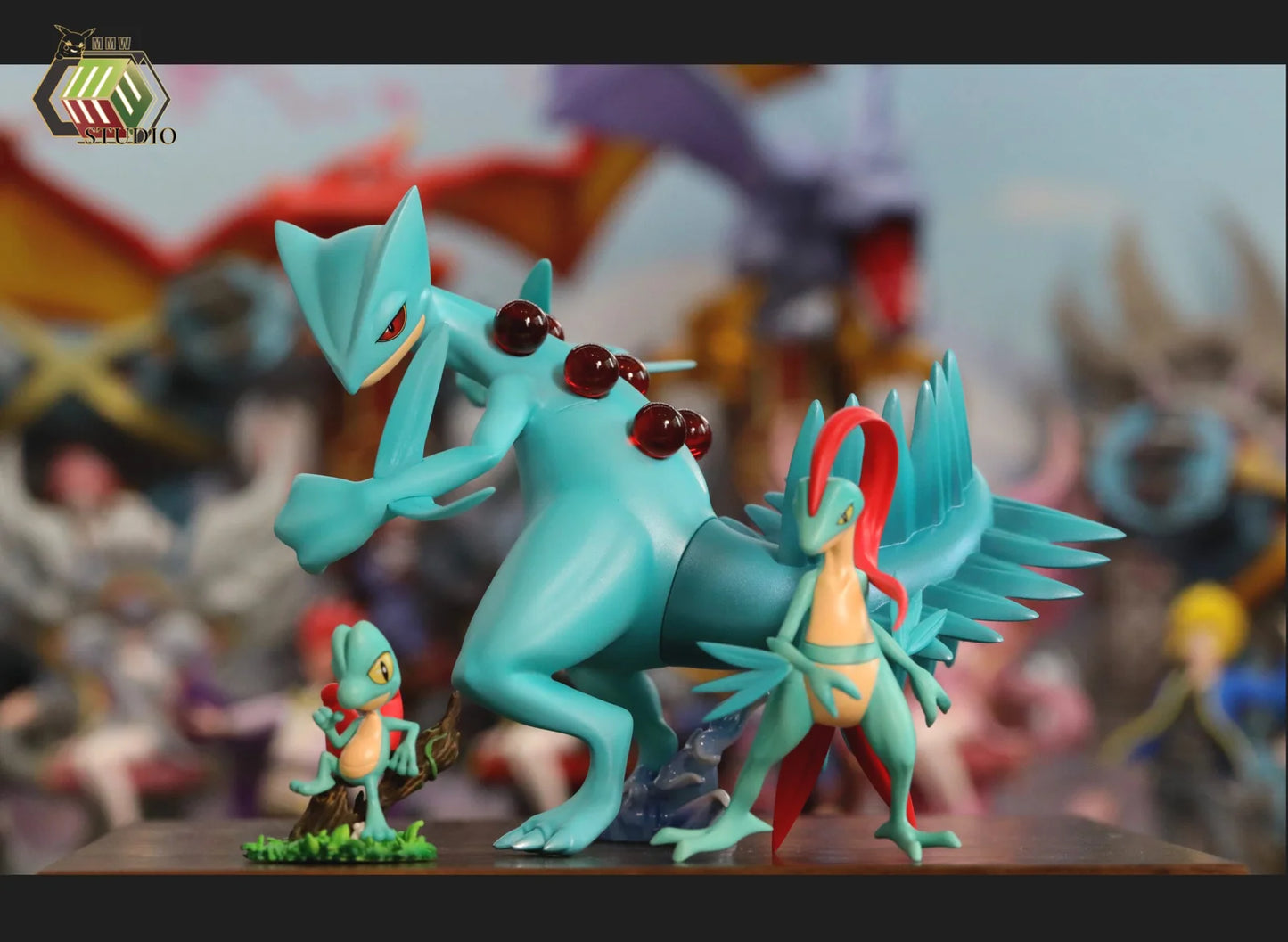 MMW - Sceptile, Grovyle and Treecko