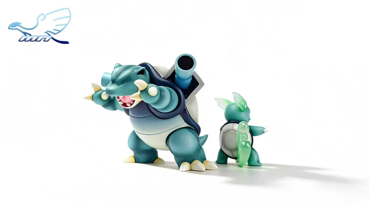 MN - Blastoise, Squirtle and Wartortle