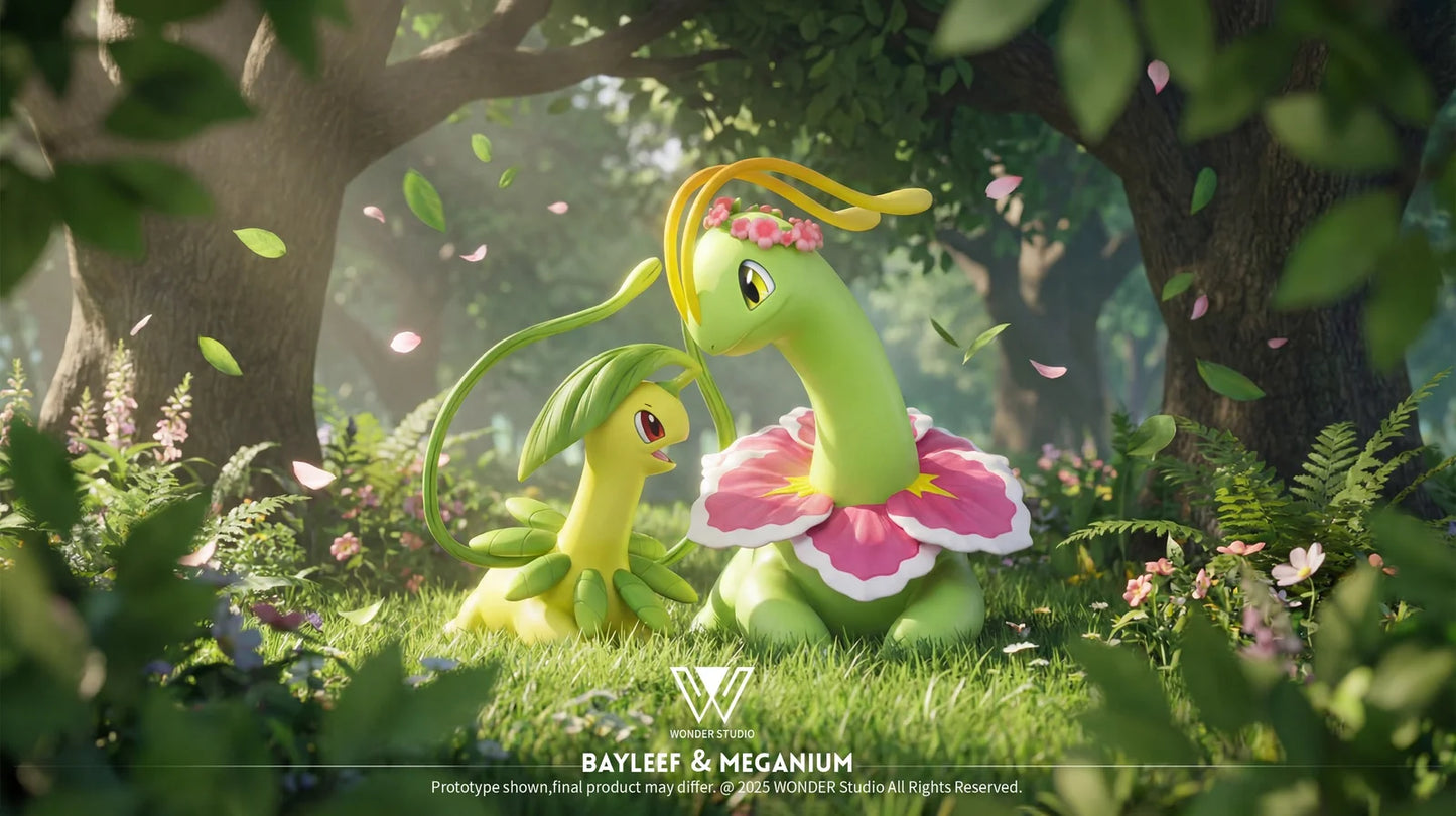 Wonder - Meganium, Bayleef and Chikorita
