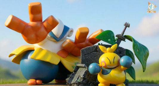 Sugar Cube - Hariyama and Makuhita