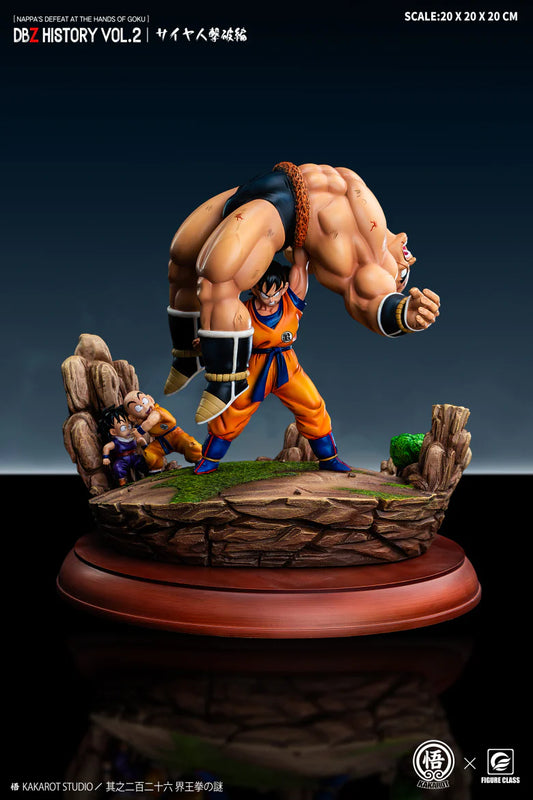 Clase de figura - Goku vs Nappa