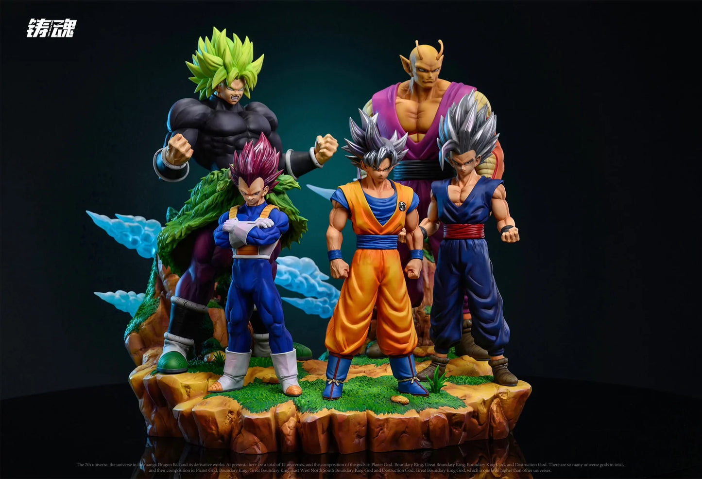 Sculpting Soul - Broly, Piccolo, Gohan, Vegeta and Goku