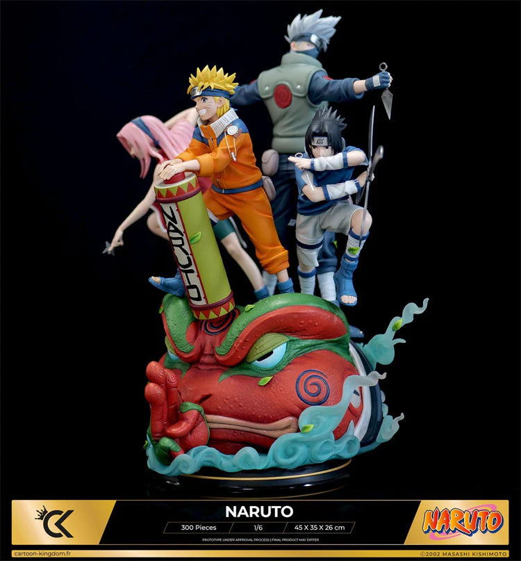 Cartoon Kingdom - Naruto, Kakashi, Sasuke and Sakura