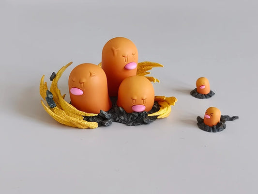 Bao Mi Hua - Diglett and Dugtrio