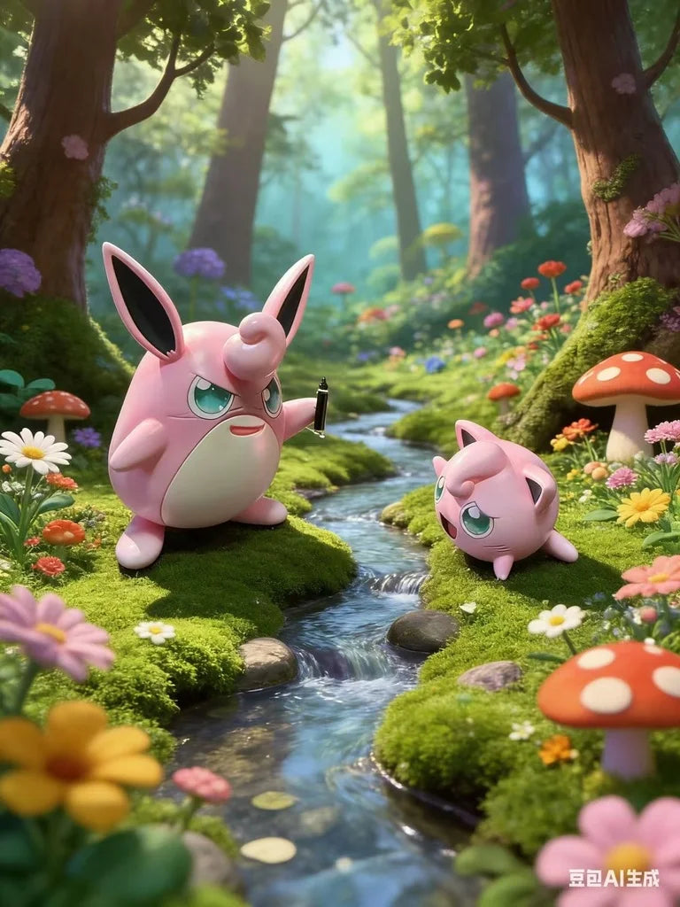 YOR - Wigglytuff and Jigglypuff - Pokémon