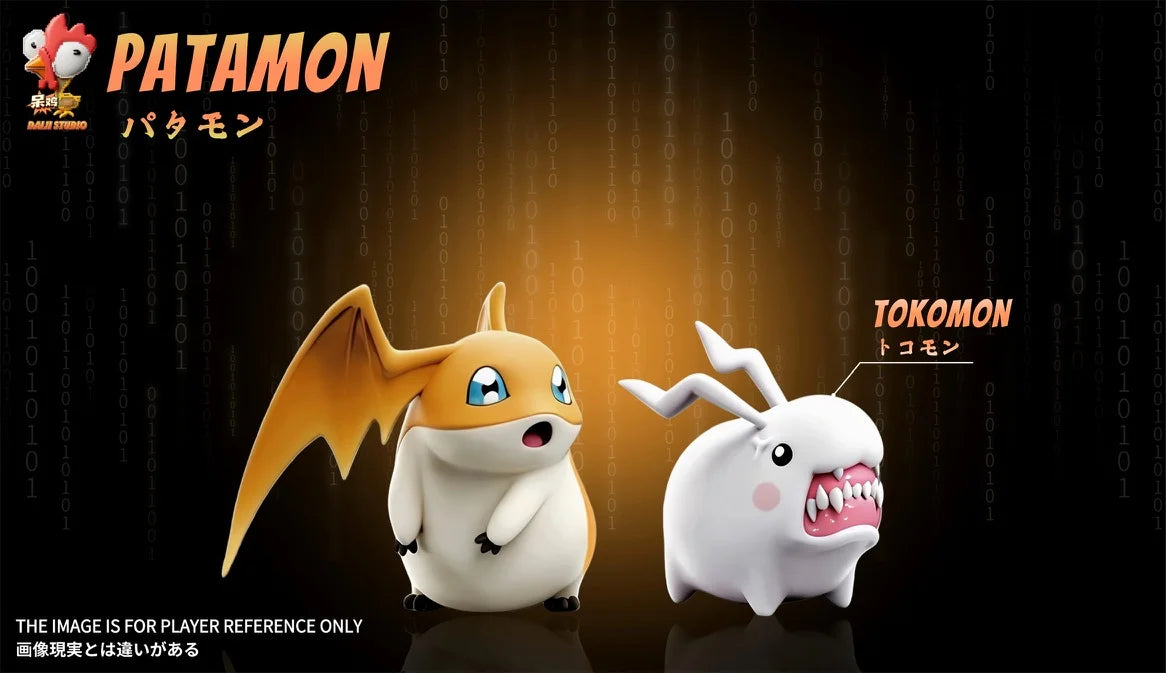 IK - Tailmon, Nyaromon, Patamon and Tokomon