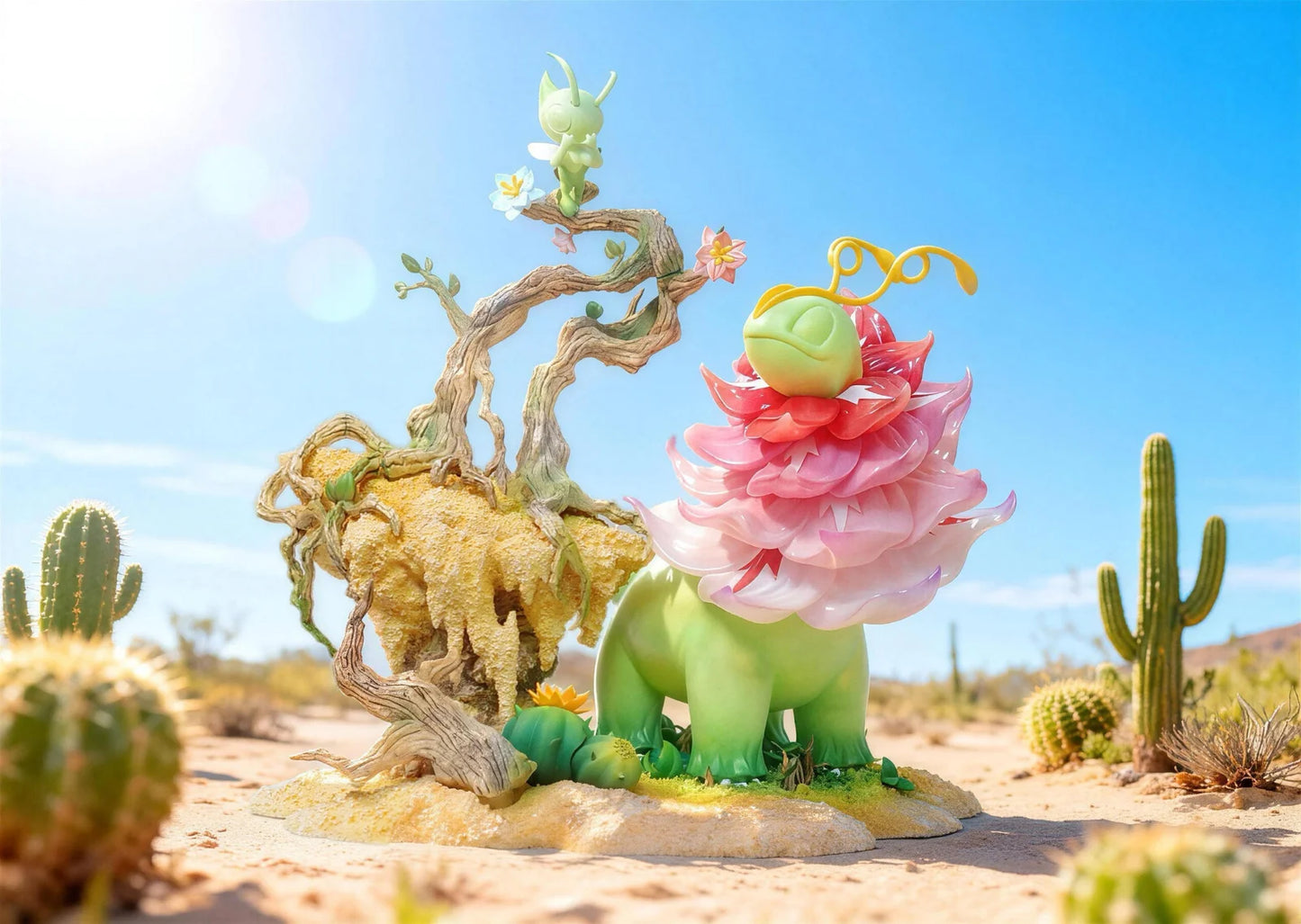 Pand - Meganium and Celebi