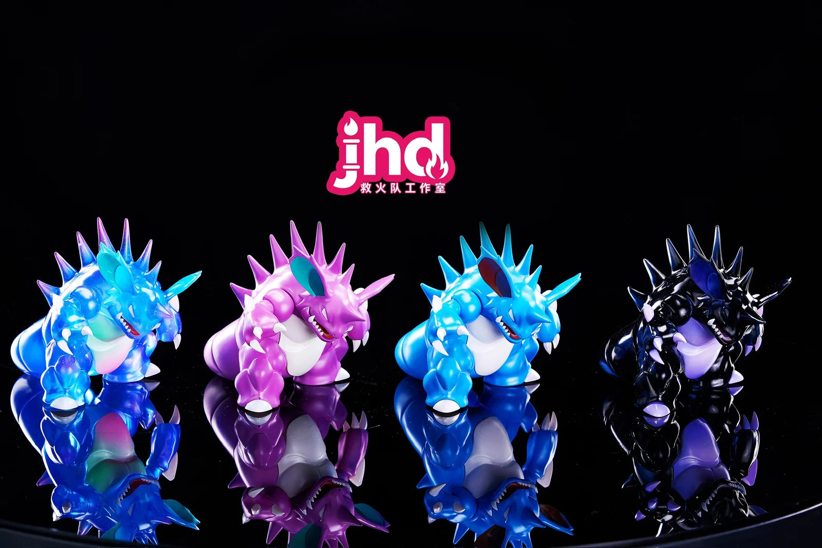 JHD - Nidoking and Nidoqueen - Pokémon