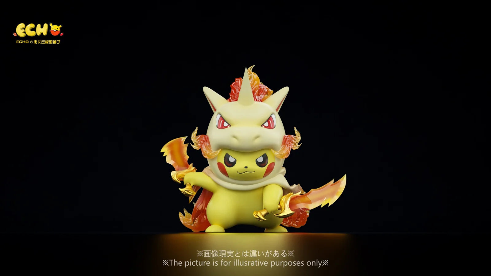 Echo - Pikachu cos Rapidash - Pokémon