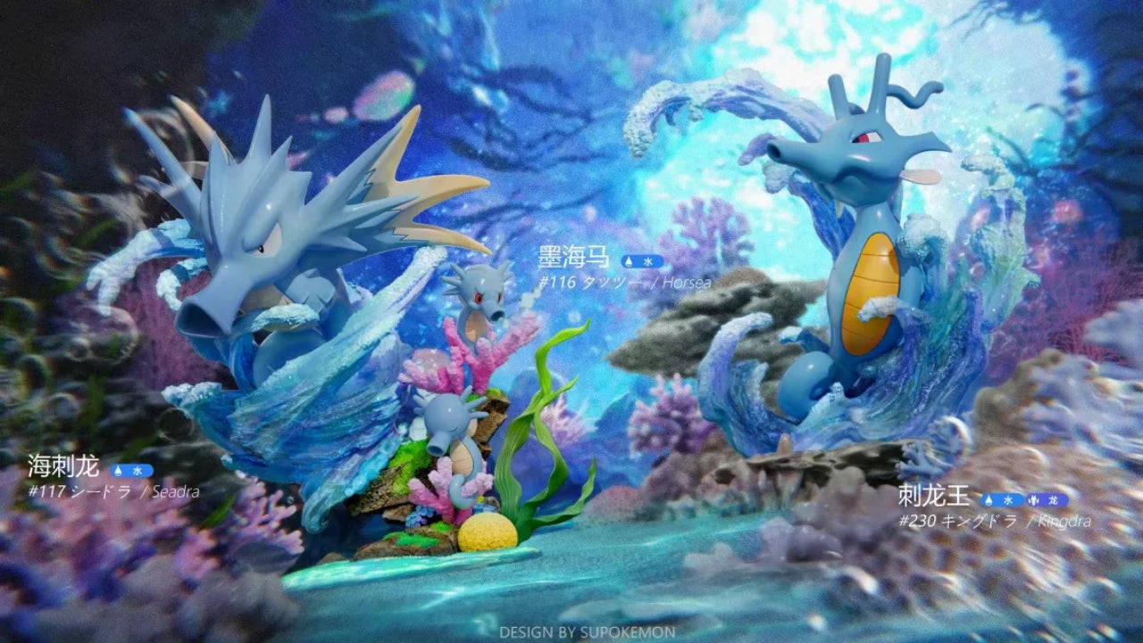 Duan Zao Jiang - Seadra, Kingdra and Horsea