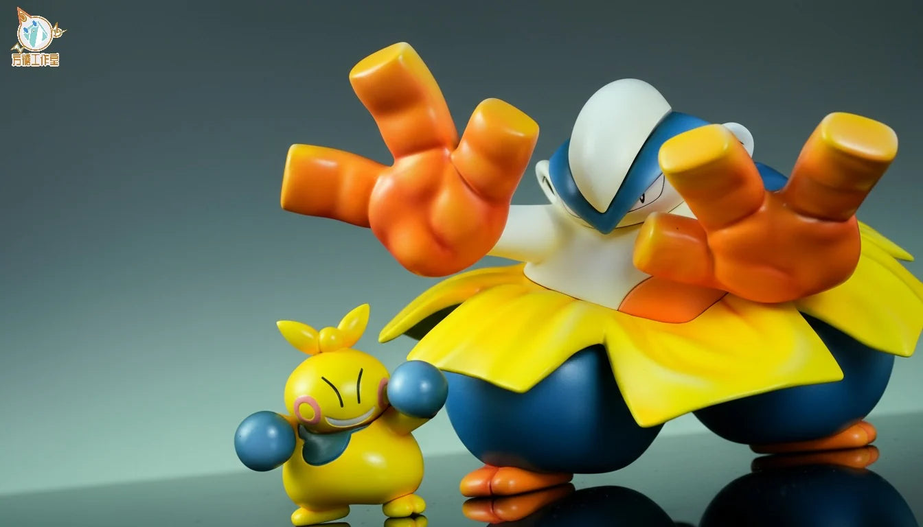 Sugar Cube - Hariyama and Makuhita