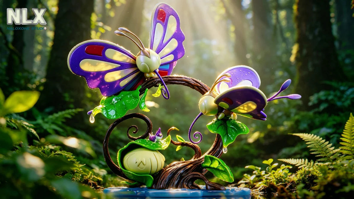 Naloxone - Beautifly, Wurmple and Silcoon