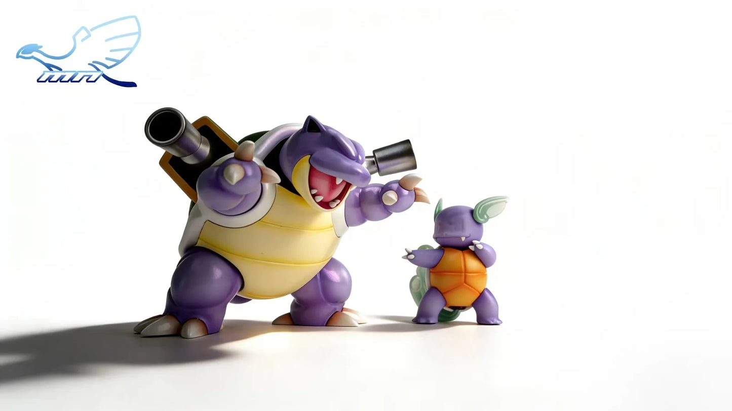 MN - Blastoise, Squirtle and Wartortle