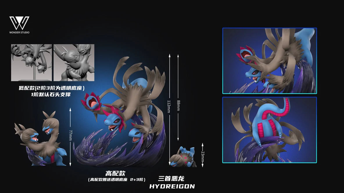 Wonder - Hydreigon, Zweilous  and Deino
