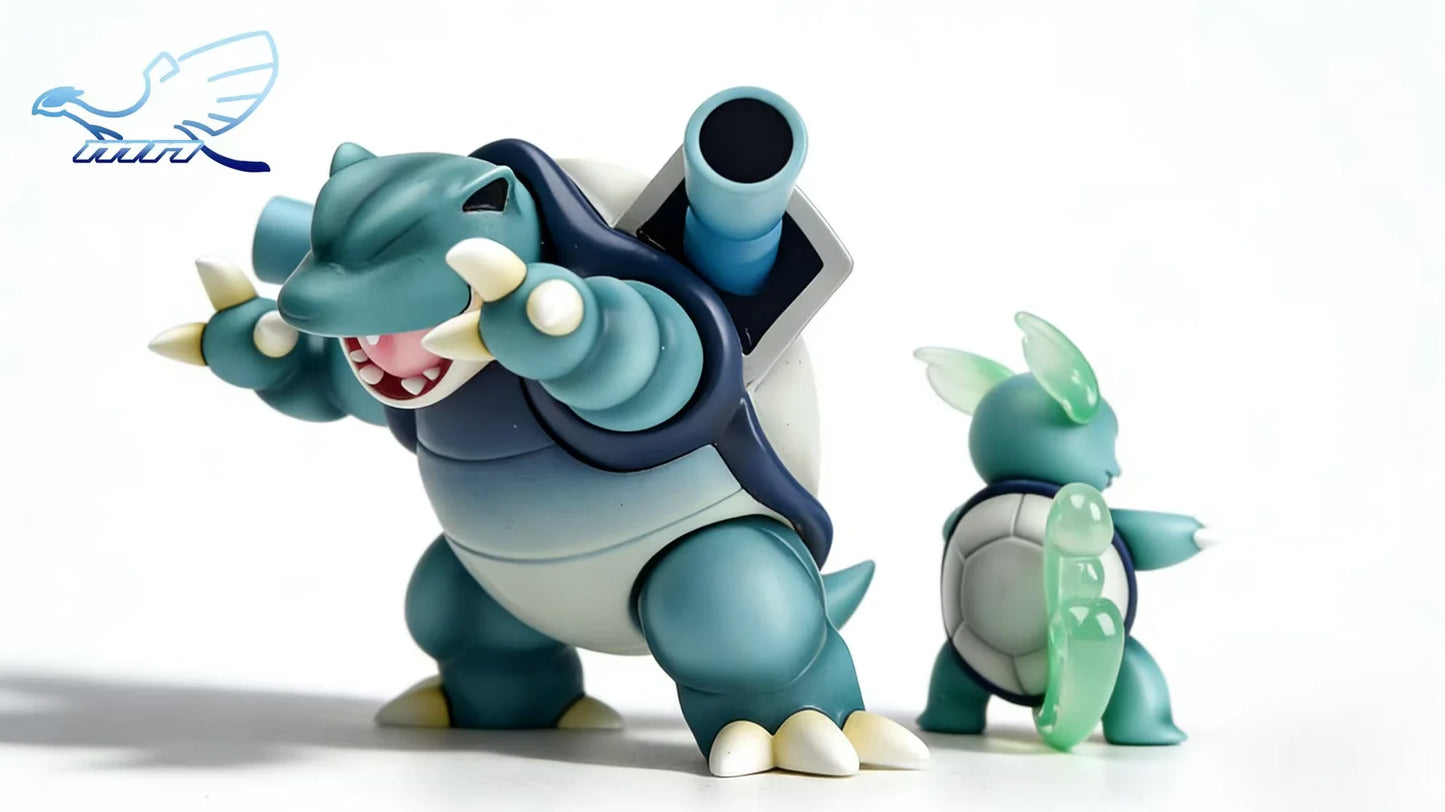 MN - Blastoise, Squirtle and Wartortle