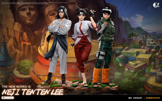 GZ - Rock Lee, Neji y Tenten