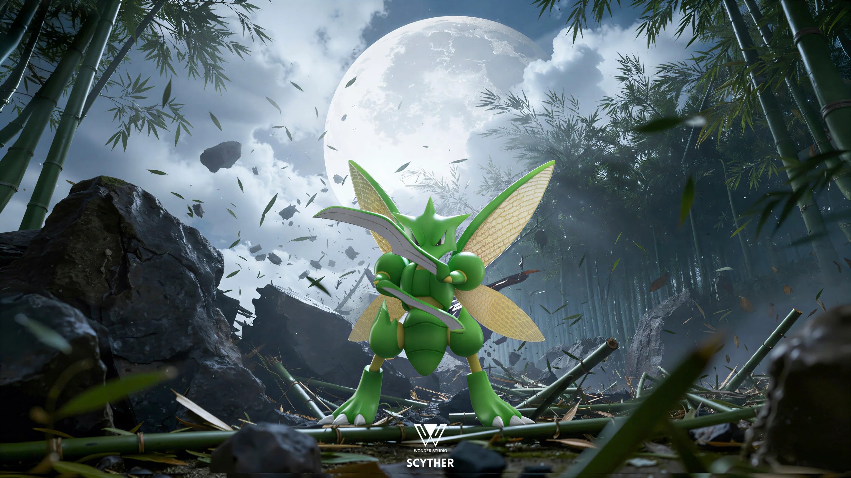 Wonder - Scyther and Scizor - Pokémon