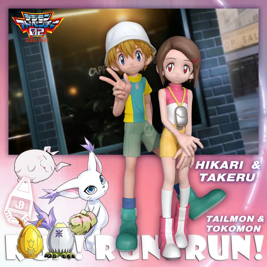 JB - Takeru Takaishi and Kari Kamiya