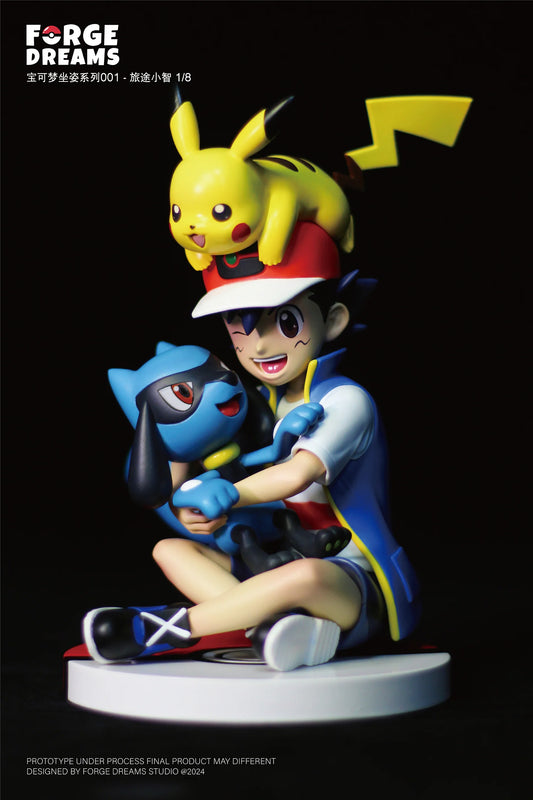 Forge Dreams - Ash, Pikachu and Riolu