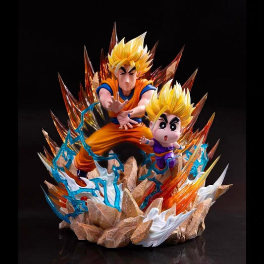 Cotton Hall - Shinnosuke Nohara cos Goku and Gohan