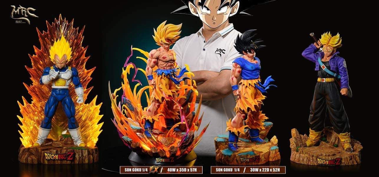 Dragon Ball MAD X MRC Studio Goku SSJ4 Life Size Bust Resin, 51% OFF